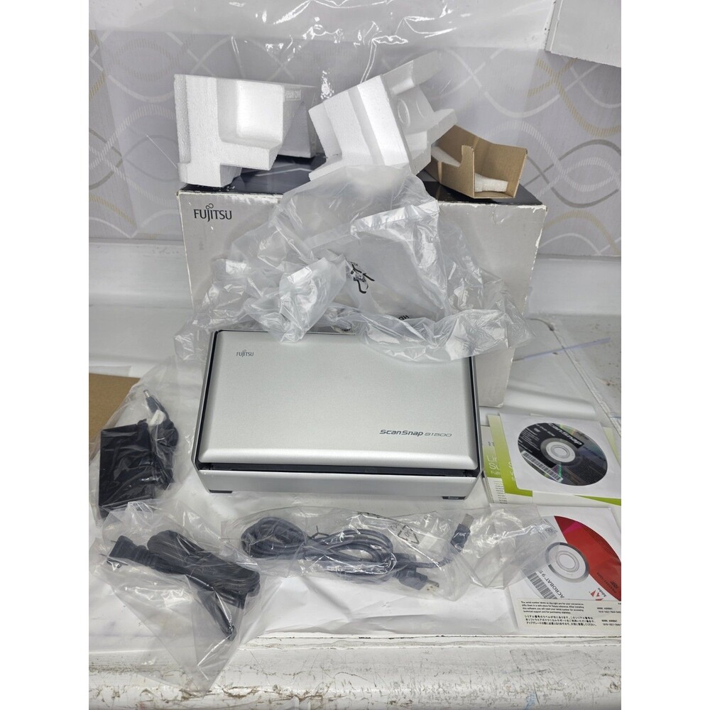 Fujitsu ScanSnap S1500 Sheetfed Duplex Color Document Scanner - Picture 2 of 12